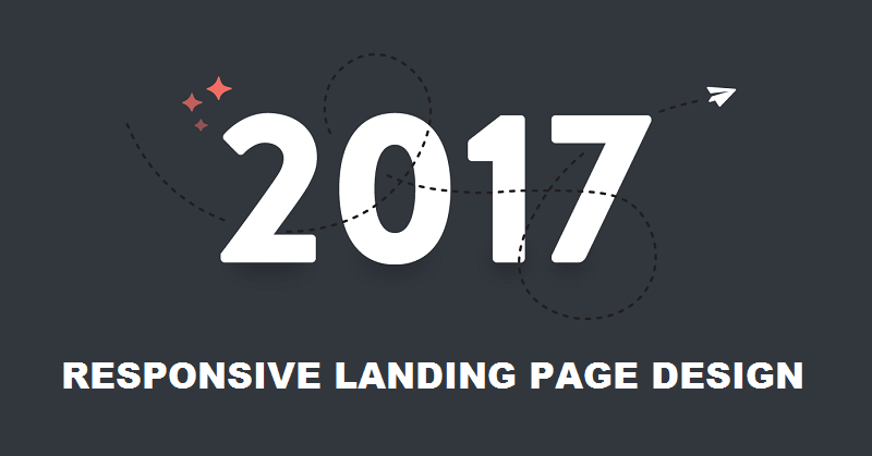 Responsive Landing Page Design 2017