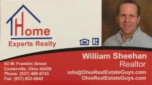 Will Sheehan Real Estate Agent Business Card
