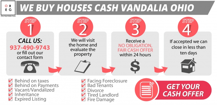 I Buy Houses For Cash Vandalia - Ohio Cash Home Buyers